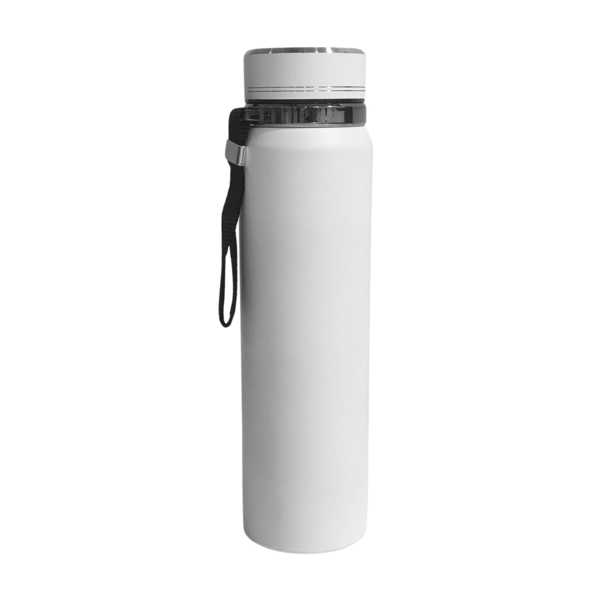 SuperGeneriX 1000ml Stainless Steel Water Bottle with Carry Rope | Leak Proof Double Walled Vacuum Insulated Thermosteel