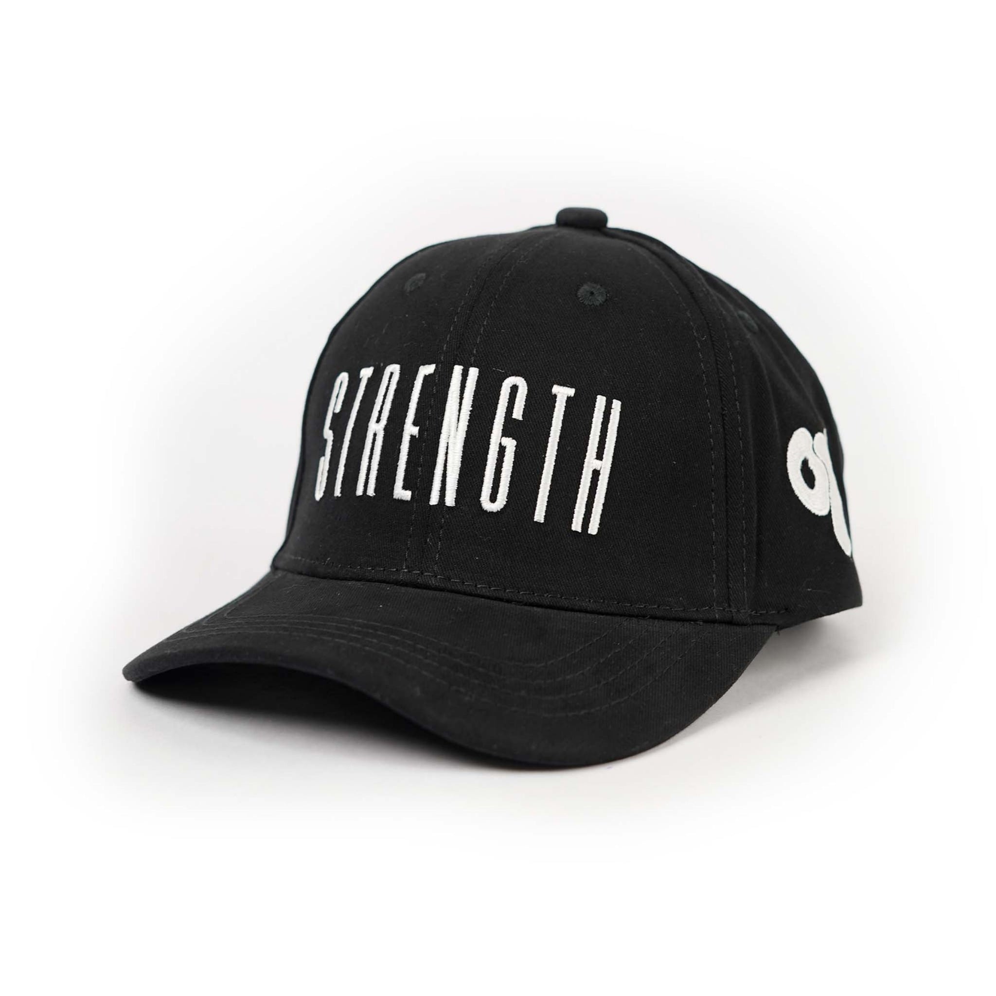 One Word Men Cotton Baseball Cap Lightweight Adjustable Hat for Golf, Running, Outdoor Activities, Work (Grey & Black)
