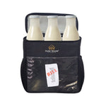 Outer Woods Door Hanging Cooler Bag, with Adjustable Bottle Slots, Suitable for Hot and Cold Items, Door Milk Bag, Water-Resistant Nylon