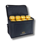 Outer Woods Insulated 8 Can Cooler Bag | Fits 8 x 500ml Beer Cans | Keep Drinks Cool for up to 10 Hours | Ideal for Carrying Beer, Soda, Juice, Milk and Water