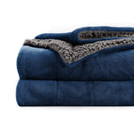 bellolin Thick and Warm Sherpa Fleece Throw Blanket for Winter, Soft Fuzzy Plush Blanket for Couch and Bed, Cozy All-Sea