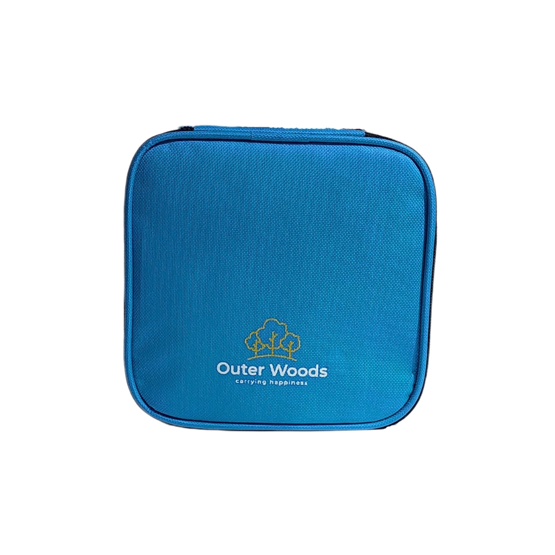Outer Woods Nylon Insulin Cooling Travel Bag with Two Ice Gel Packs, Keeps Insulin Cool and Safe for 6 to 8 Hours, Insulin Cooler Travel Pouch