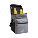 Outer Woods Insulated 4 Bottle Cooler Bag | 6+ Hours Cooling | Beverage Cooler Bag | 4 Units of Ice Gel Packs Included