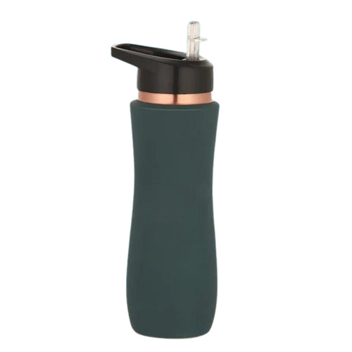 SuperGeneriX Copper Water Bottle (1 Litre), Leakproof, Pure Copper Water Bottle, Tamba Bottles, Authentic, Durable Bottle for Everyday Use (Sports Green)