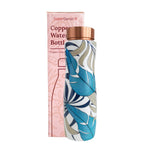 SuperGeneriX Copper Water Bottle (1 Litre), Leakproof, Pure Copper Water Bottle, Tamba Bottles, Authentic, Durable Bottl