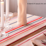 Holy Grail Homes Table Runner for Dining, 100% Cotton Boho Table Runner for Home Decor, Nature Inspired for Kitchen Dining Table, 14X82 inches for Dining & Parties