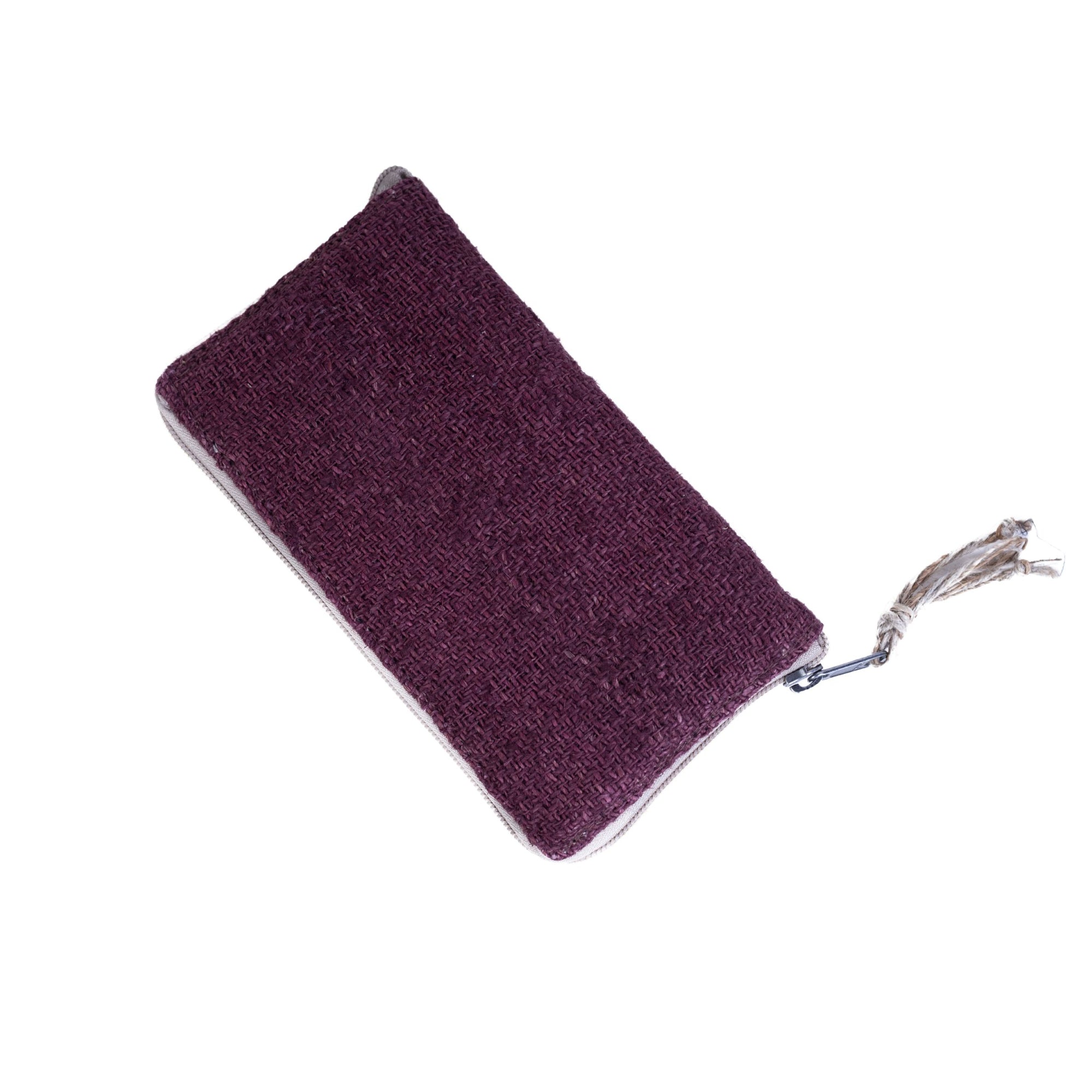 TruHemp Maya Hemp Clutch Wallet, Compact and Lightweight with Multiple Card Slots– Stylish and Durable Travel Purse for Women