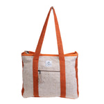 TruHemp Hemp Corporate Tote Bag– Durable Reusable Shoulder Bag for Office, Shopping, and Travel, Lightweight Large Tote with Sturdy Straps