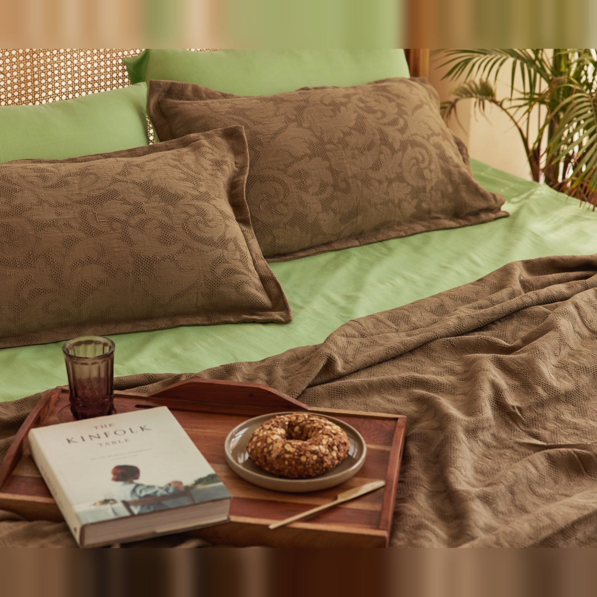 Holy Grail Homes 100% Cotton Bedspread with 2 Pillow Covers, Coverlet, Oeko-TEX Certified Luxuriously Soft Coverlet