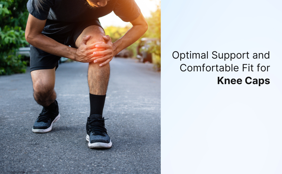 SuperGeneriX All-Support Knee Brace - Pain Relief & Stability for Men & Women (Black)
