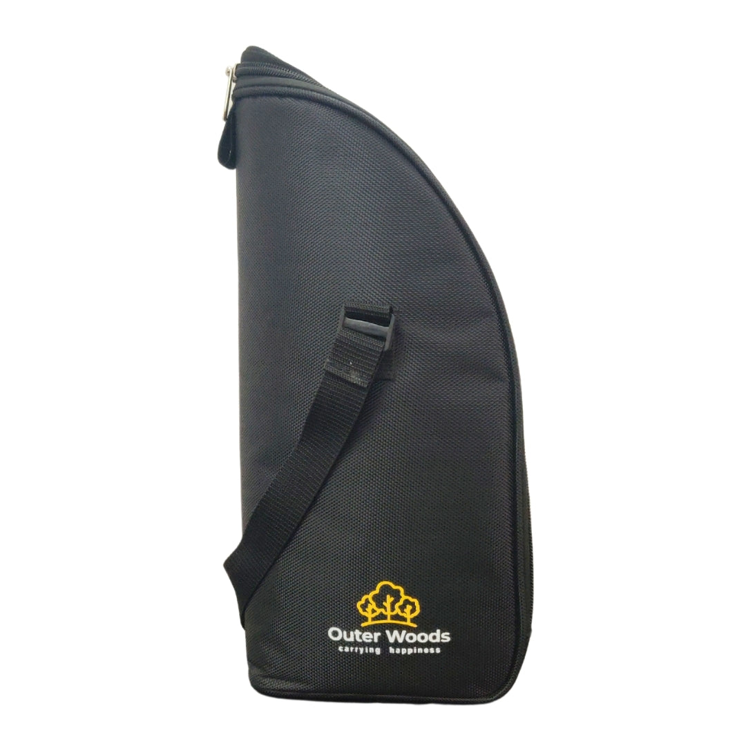 Outer Woods Insulated 1.5 Bottle Cooler Bag, with 2 Units of Ice Gel Pack, for Wine, Beer, Whisky, and All Kinds of Bottles