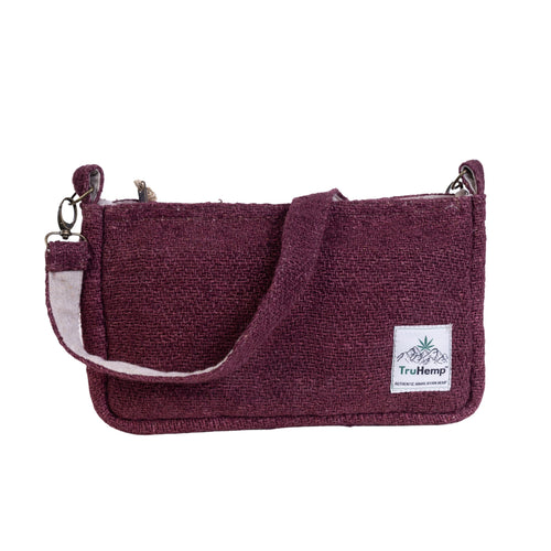 TruHemp Crossbody Bag – Stylish and Practical Shoulder Bag, Adjustable and Detachable Strap, Durable Zipper Closure