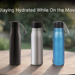 SuperGeneriX 500ml Stainless Steel Water Bottle with Carry Rope, Leak Proof Insulated Thermosteel Water Bottle, Matte Fi