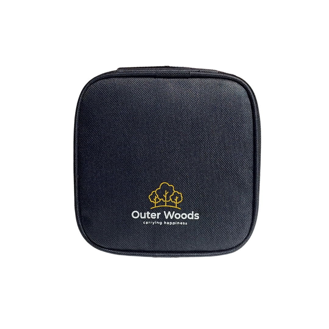 Outer Woods Nylon Insulin Cooling Travel Bag with Two Ice Gel Packs, Keeps Insulin Cool and Safe for 6 to 8 Hours, Insulin Cooler Travel Pouch