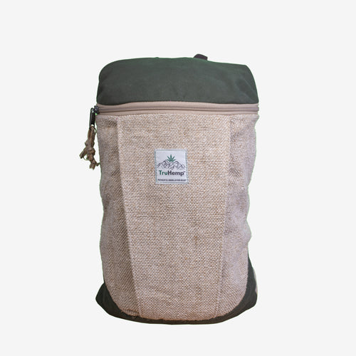 TruHemp Handcrafted Hemp Backpack– Spacious & Durable Backpack with Cotton Lining, Ideal for Everyday Use, Travel, and Work