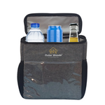 Outer Woods Car Cooler Bag with Adjustable Bottle Slots, Insulated Travel Bag for Cars and SUVs with Side Pockets and 6+ Hours Cooling