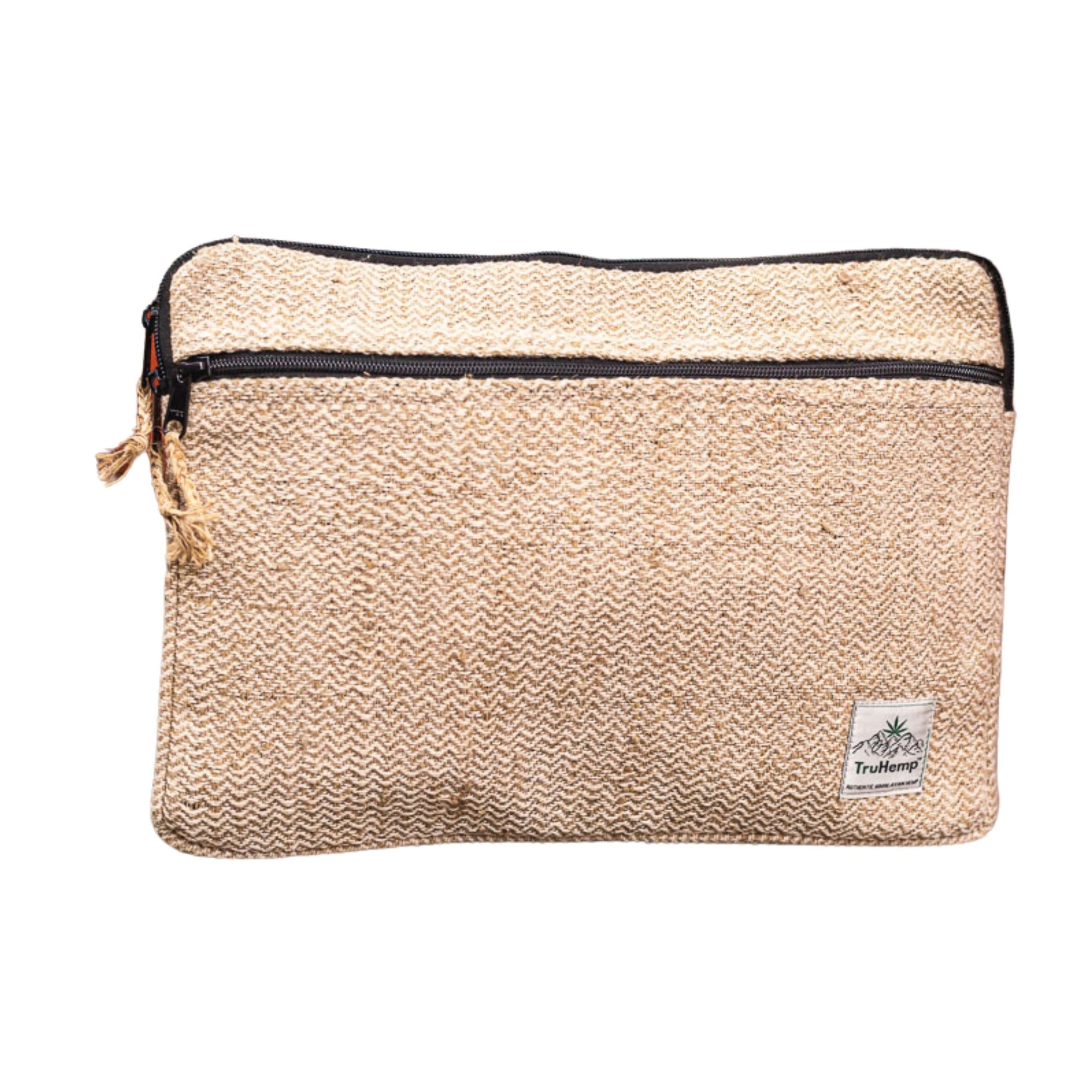 TruHemp Laptop Sleeve – Durable 14-Inch Laptop Cover with Zipper, Lightweight Water-Resistant Case for Travel & Work