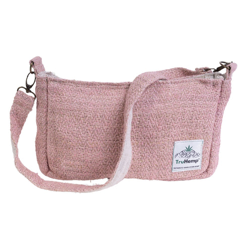 TruHemp Crossbody Bag – Stylish and Practical Shoulder Bag, Adjustable and Detachable Strap, Durable Zipper Closure