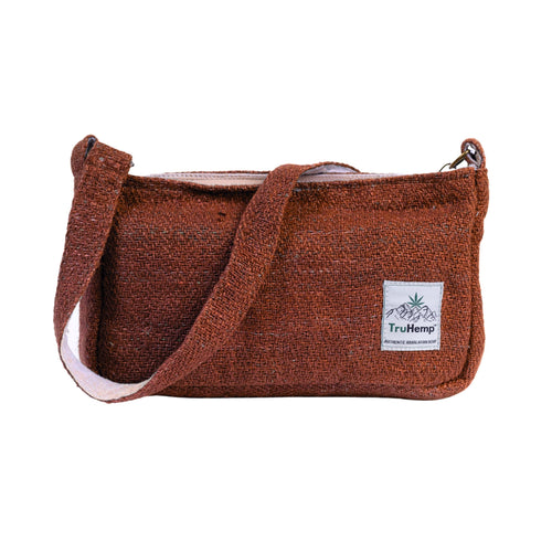 TruHemp Crossbody Bag – Stylish and Practical Shoulder Bag, Adjustable and Detachable Strap, Durable Zipper Closure