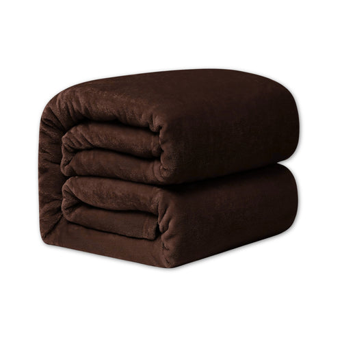 bellolin Flano Blanket for Single Bed, Super Soft Lightweight Polar Fleece, Warm and Cozy, All-Season Blanket for Bed, Sofa, Couch, or Travel, Size: 50