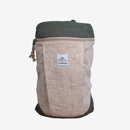 TruHemp Handcrafted Hemp Backpack– Spacious & Durable Backpack with Cotton Lining, Ideal for Everyday Use, Travel, and Work