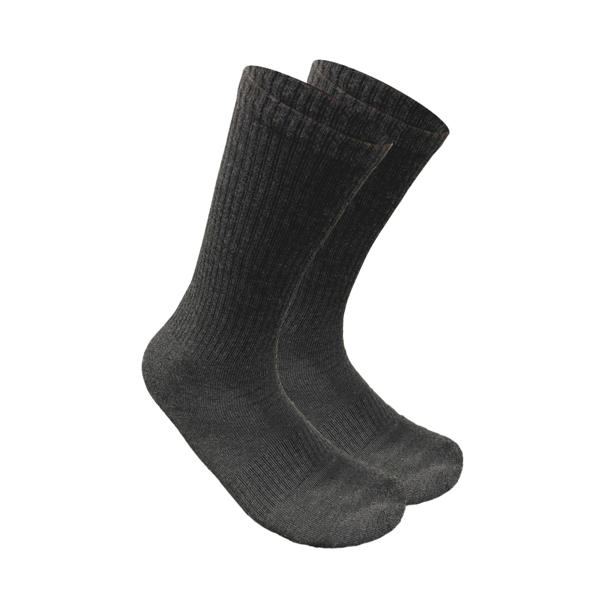 SuperGeneriX Athletic Crew Socks for Men | Crew Length Socks for Sports | Polyester Crew Length Socks | Pack of 6 (US, Alpha, One Size, Regular, Regular, 6, White)
