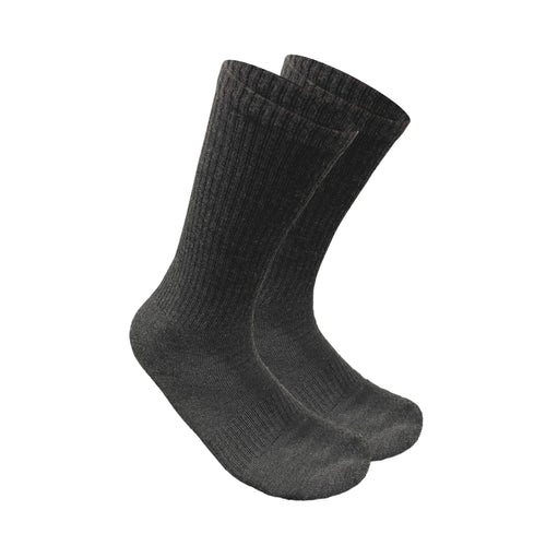 SuperGeneriX Athletic Crew Socks for Men | Crew Length Socks for Sports | Polyester Crew Length Socks | Pack of 6 (US, Alpha, One Size, Regular, Regular, 6, White)