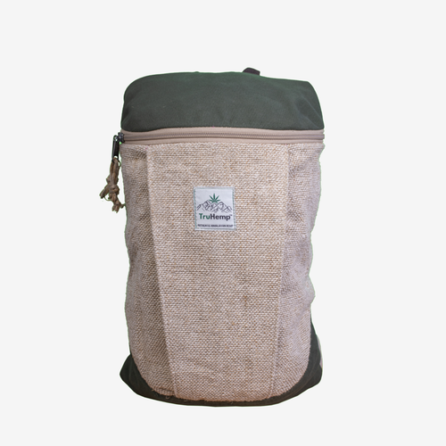TruHemp Handcrafted Hemp Backpack– Spacious & Durable Backpack with Cotton Lining, Ideal for Everyday Use, Travel, and Work