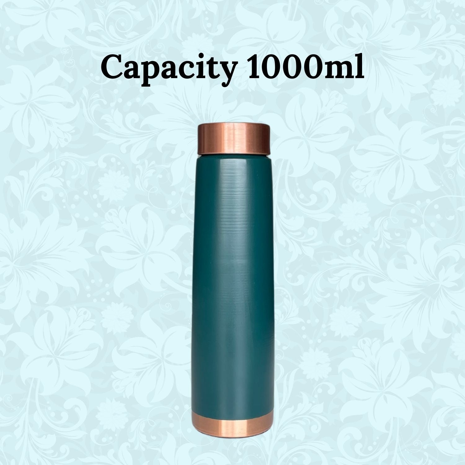 SuperGeneriX Copper Water Bottle (1 Litre), Leakproof, Pure Copper Water Bottle, Tamba Bottles, Authentic, Durable Bottl