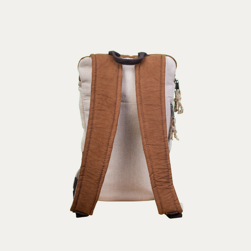 TruHemp Handcrafted Hemp Backpack– Spacious & Durable Backpack with Cotton Lining, Ideal for Everyday Use, Travel, and Work
