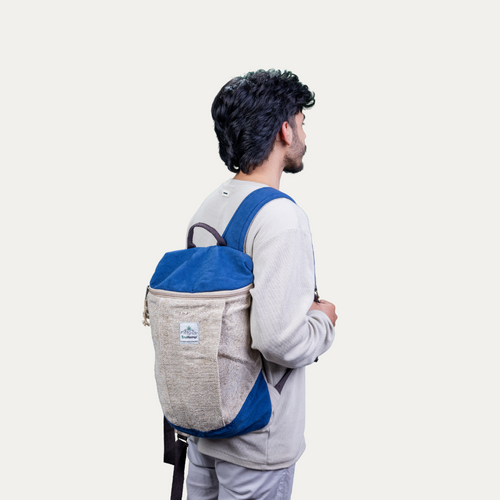 TruHemp Handcrafted Hemp Backpack– Spacious & Durable Backpack with Cotton Lining, Ideal for Everyday Use, Travel, and Work