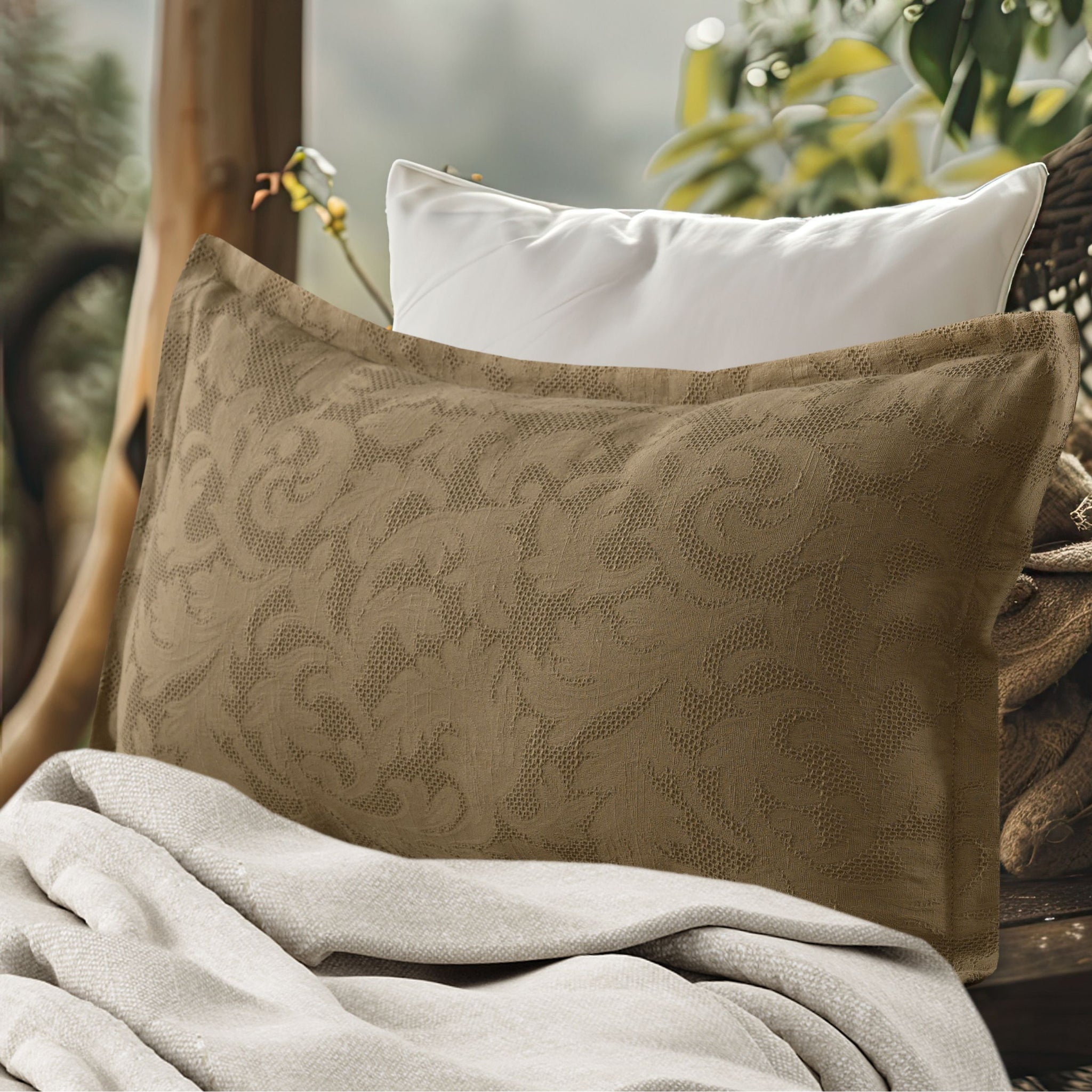 Holy Grail Homes 100% Cotton Bedspread with 2 Pillow Covers, Coverlet, Oeko-TEX Certified Luxuriously Soft Coverlet