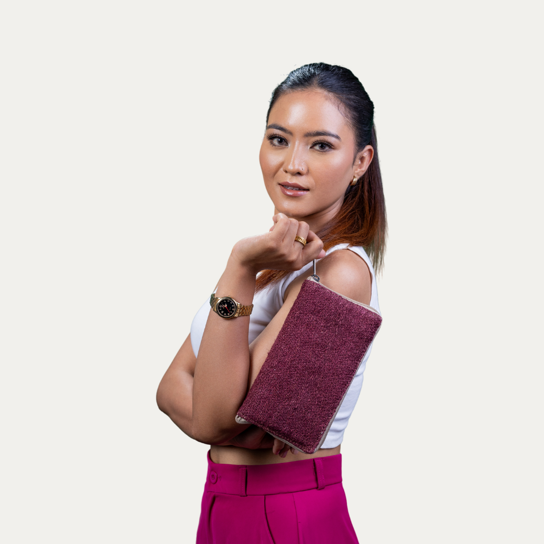 TruHemp Maya Hemp Clutch Wallet, Compact and Lightweight with Multiple Card Slots– Stylish and Durable Travel Purse for Women