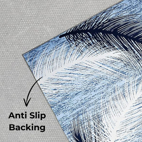Washable Area Rug, Microfiber Material, Non-Slip Carpet for Living Room, Foldable Floor Cover, Machine Washable Rug for Bedroom & Office