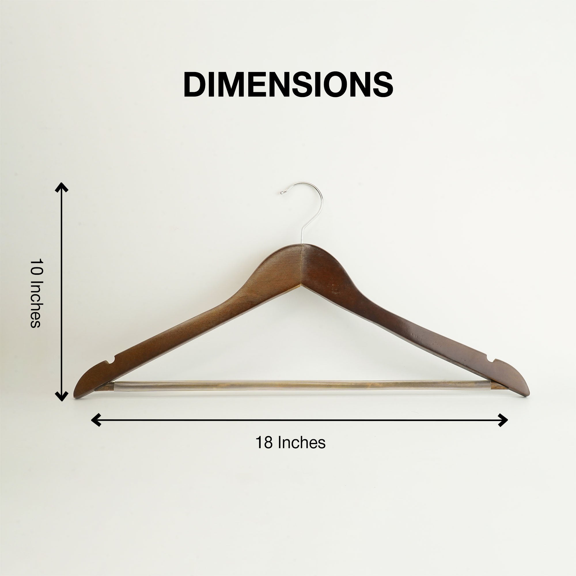 SuperGeneriX Wooden hanger Brown
