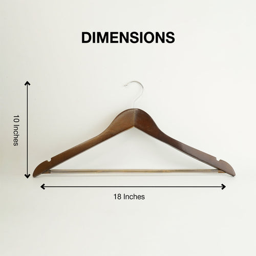 SuperGeneriX Wooden hanger Brown