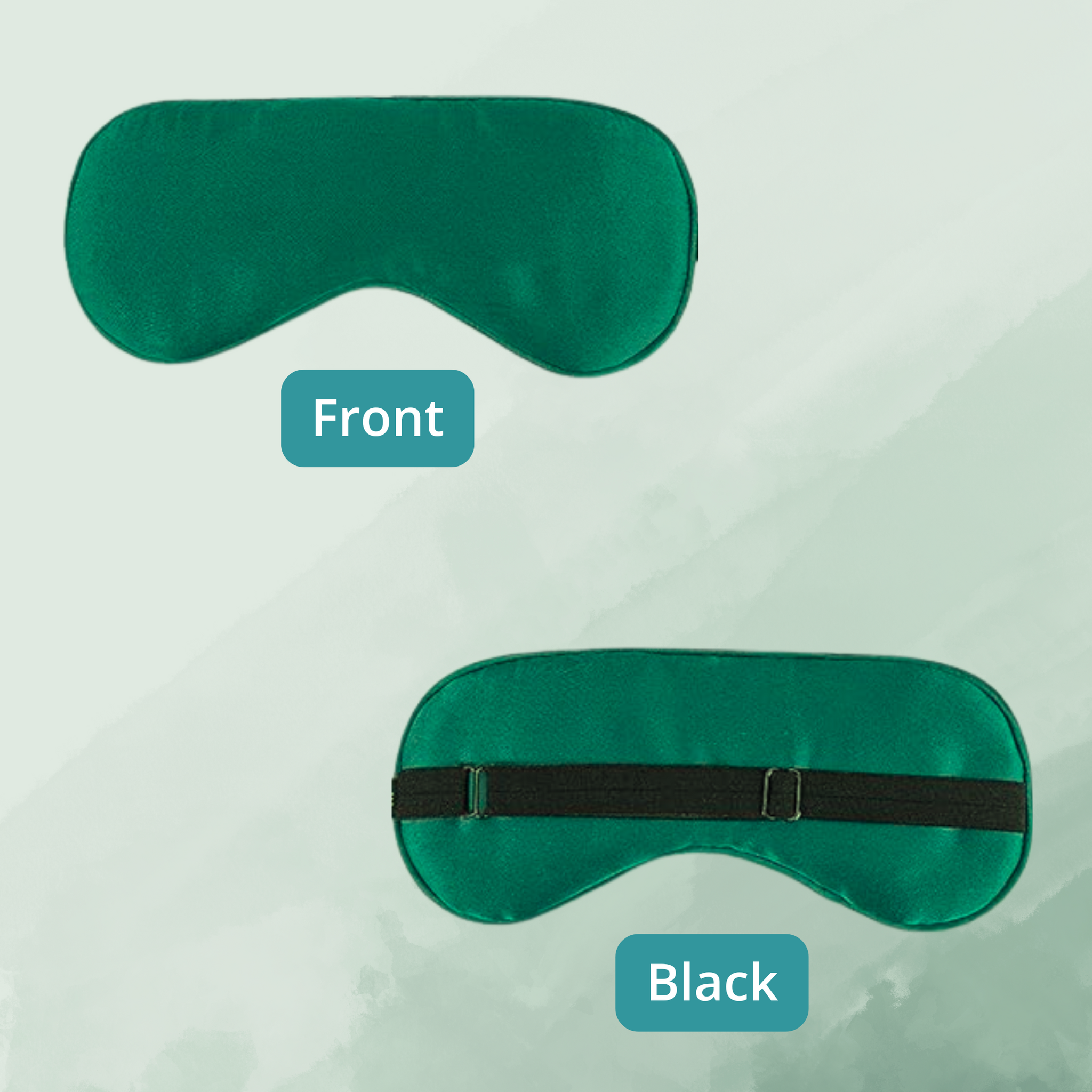 SuperGeneriX Natural Silk Eye Mask | Ultra Smooth Adjustable Sleep Mask | Light Blocking Eye Cover for Sleeping, Travell