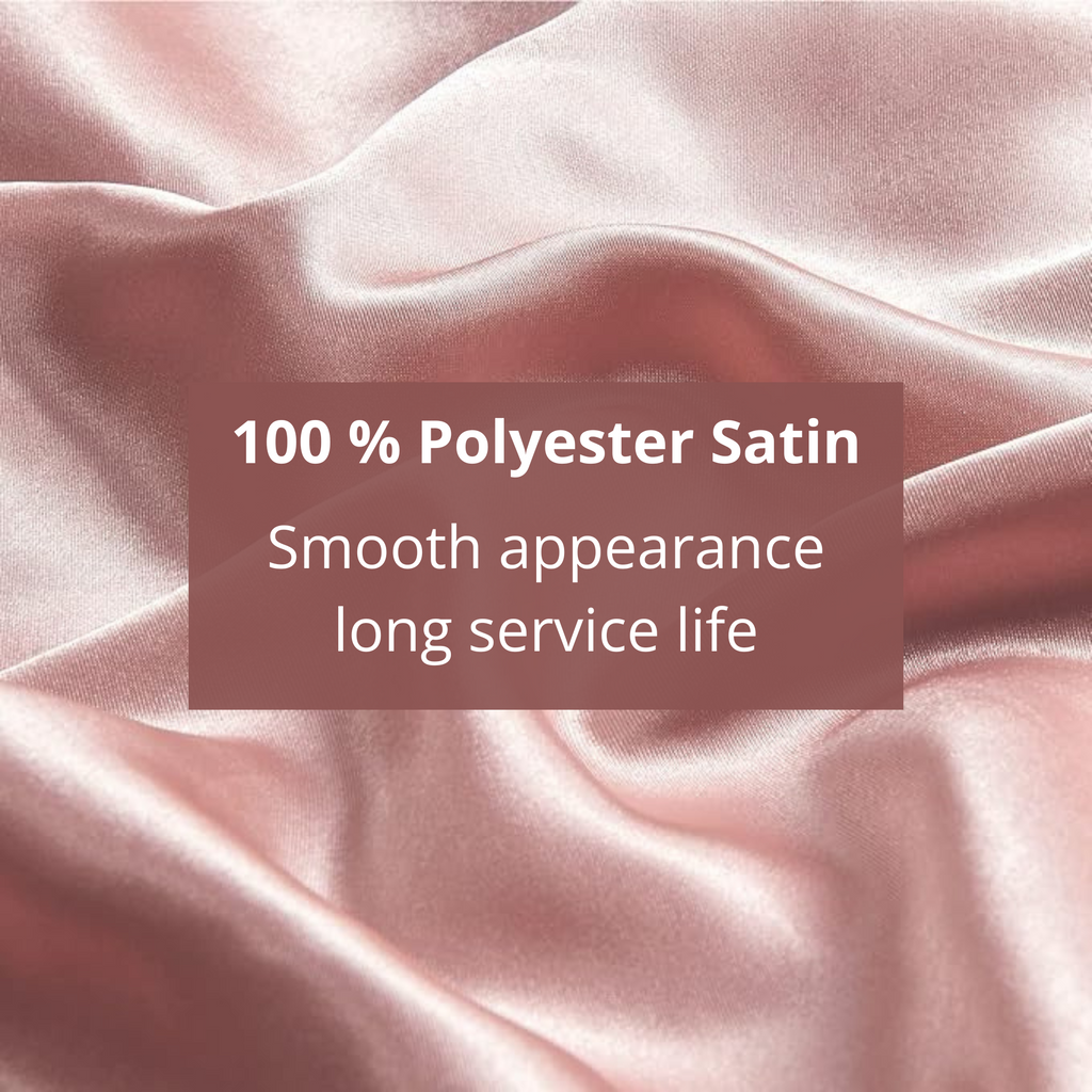 Satin Pillowcases, Similar to Silk Pillow Cases Set of 2, Cooling Pillow Case for Hot Sleepers with Envelope Closure, Gifts for Women Men