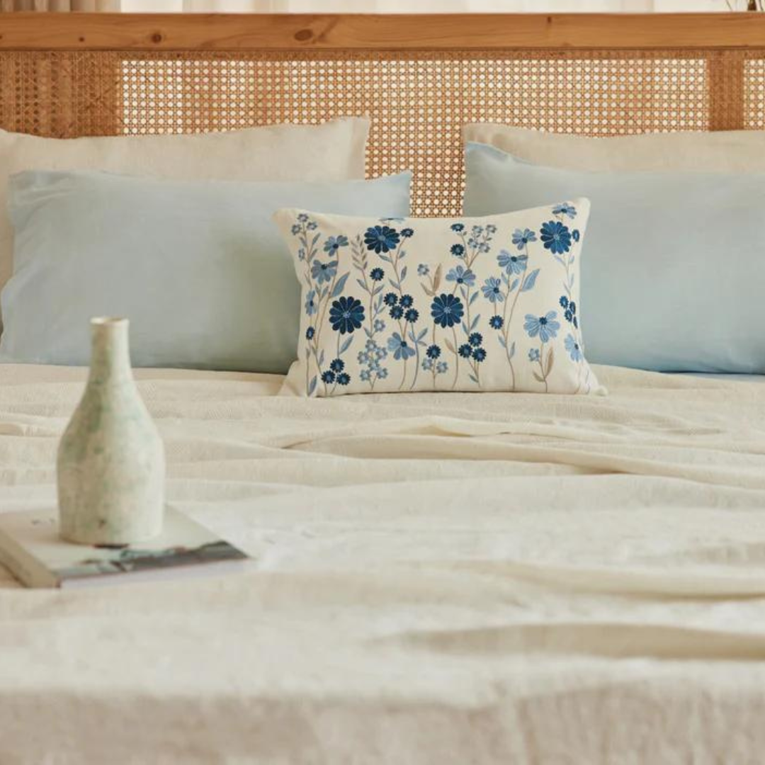 Holy Grail Homes 100% Cotton Bedspread with 2 Pillow Covers, Coverlet, Oeko-TEX Certified Luxuriously Soft Coverlet