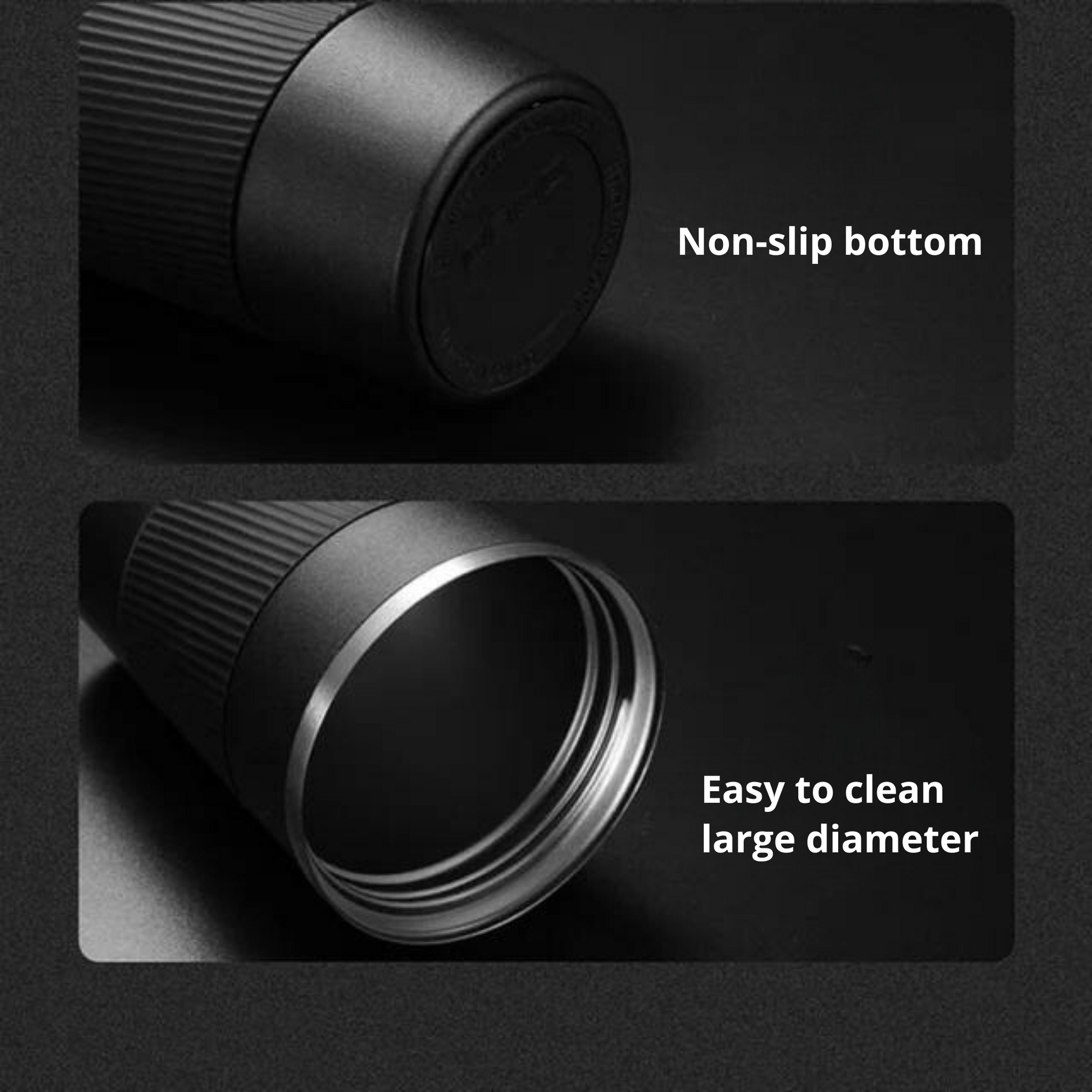 SuperGeneriX 500 ml Insulated Coffee Travel Mug, Double Walled Stainless Steel Tumbler, Insulated Cup with Leakproof Lid