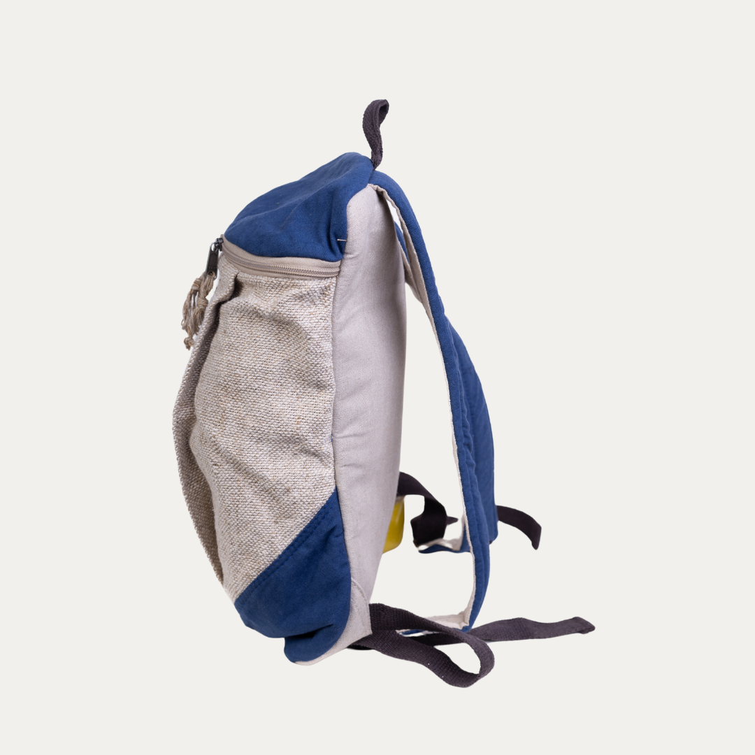 TruHemp Handcrafted Hemp Backpack– Spacious & Durable Backpack with Cotton Lining, Ideal for Everyday Use, Travel, and Work