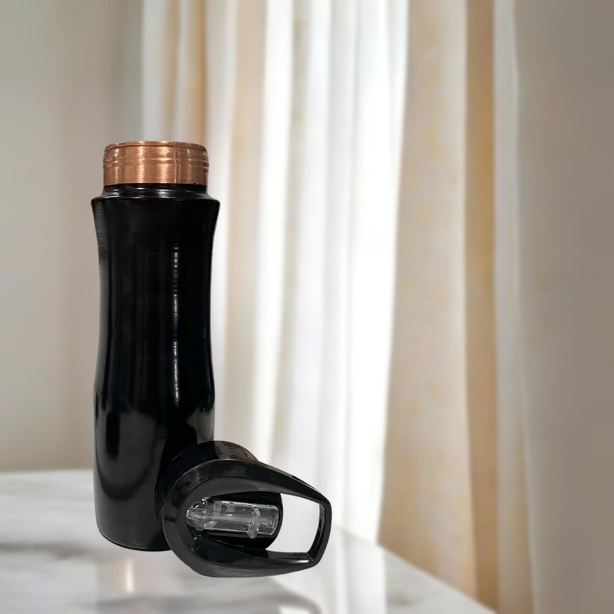 SuperGeneriX Copper Water Bottle (1 Litre), Leakproof, Pure Copper Water Bottle, Tamba Bottles, Authentic, Durable Bottl