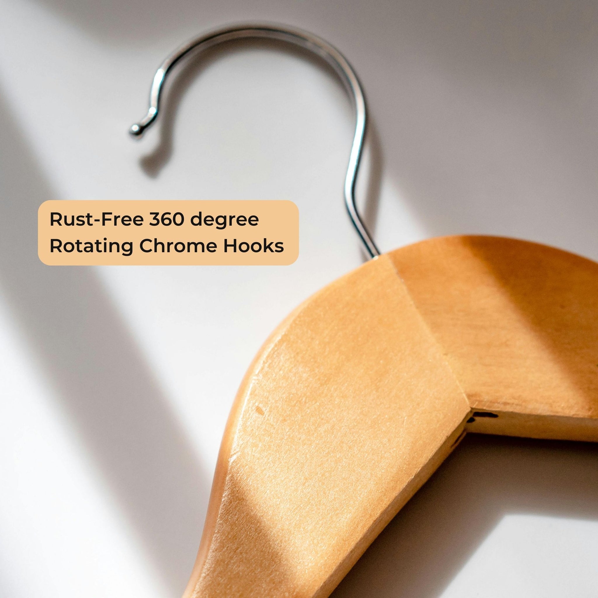 SuperGeneriX Wooden hanger Beige