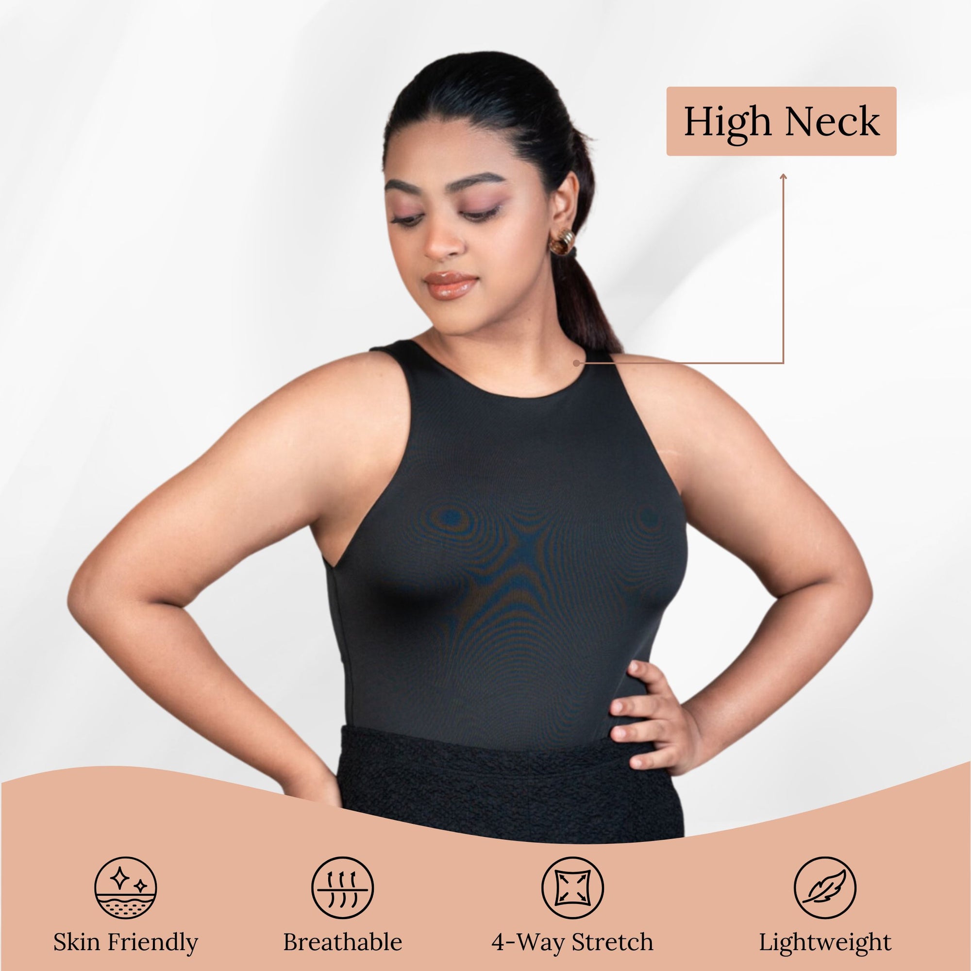 Seamless Sculpting Bodysuit Sleeveless Bodysuit for Women Shapewear Bodysuit Tummy Control Shapewear