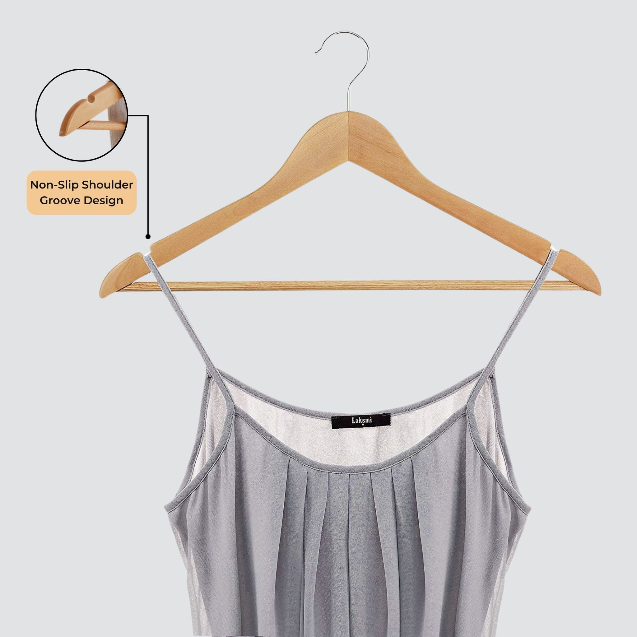 SuperGeneriX Wooden hanger Beige