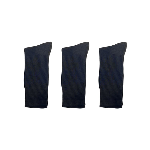 SuperGeneriX Athletic Crew Socks for Men | Crew Length Socks for Sports | Polyester Crew Length Socks | Pack of 6 (US, Alpha, One Size, Regular, Regular, 6, White)