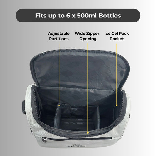 Outer Woods Insulated Breast Milk Cooler Bag with 4 Ice Gel Packs, Keeps Milk and Food Cool for 6 to 8 Hours, Thermal Insulated Baby Travel Bag