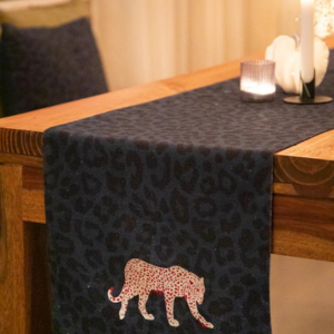 Holy Grail Homes Table Runner for Dining, 100% Cotton Boho Table Runner for Home Decor, Nature Inspired for Kitchen Dining Table, 14X82 inches for Dining & Parties