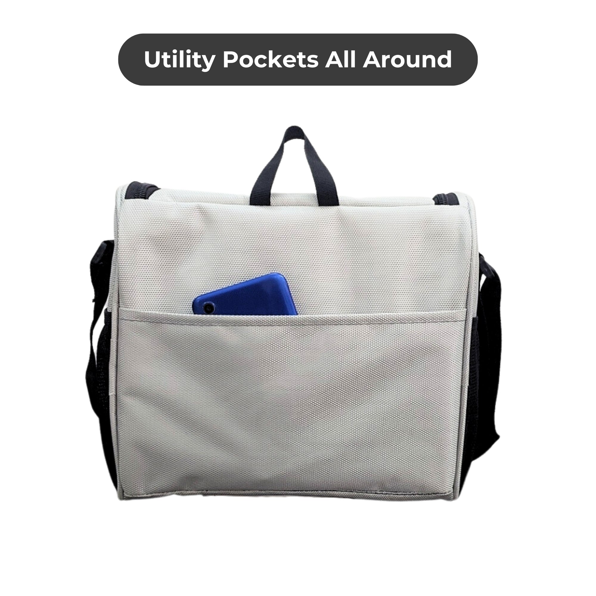 Outer Woods Insulated Breast Milk Cooler Bag with 4 Ice Gel Packs, Keeps Milk and Food Cool for 6 to 8 Hours, Thermal Insulated Baby Travel Bag