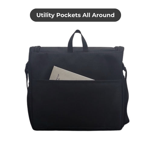 Outer Woods Insulated Breast Milk Cooler Bag with 4 Ice Gel Packs, Keeps Milk and Food Cool for 6 to 8 Hours, Thermal Insulated Baby Travel Bag